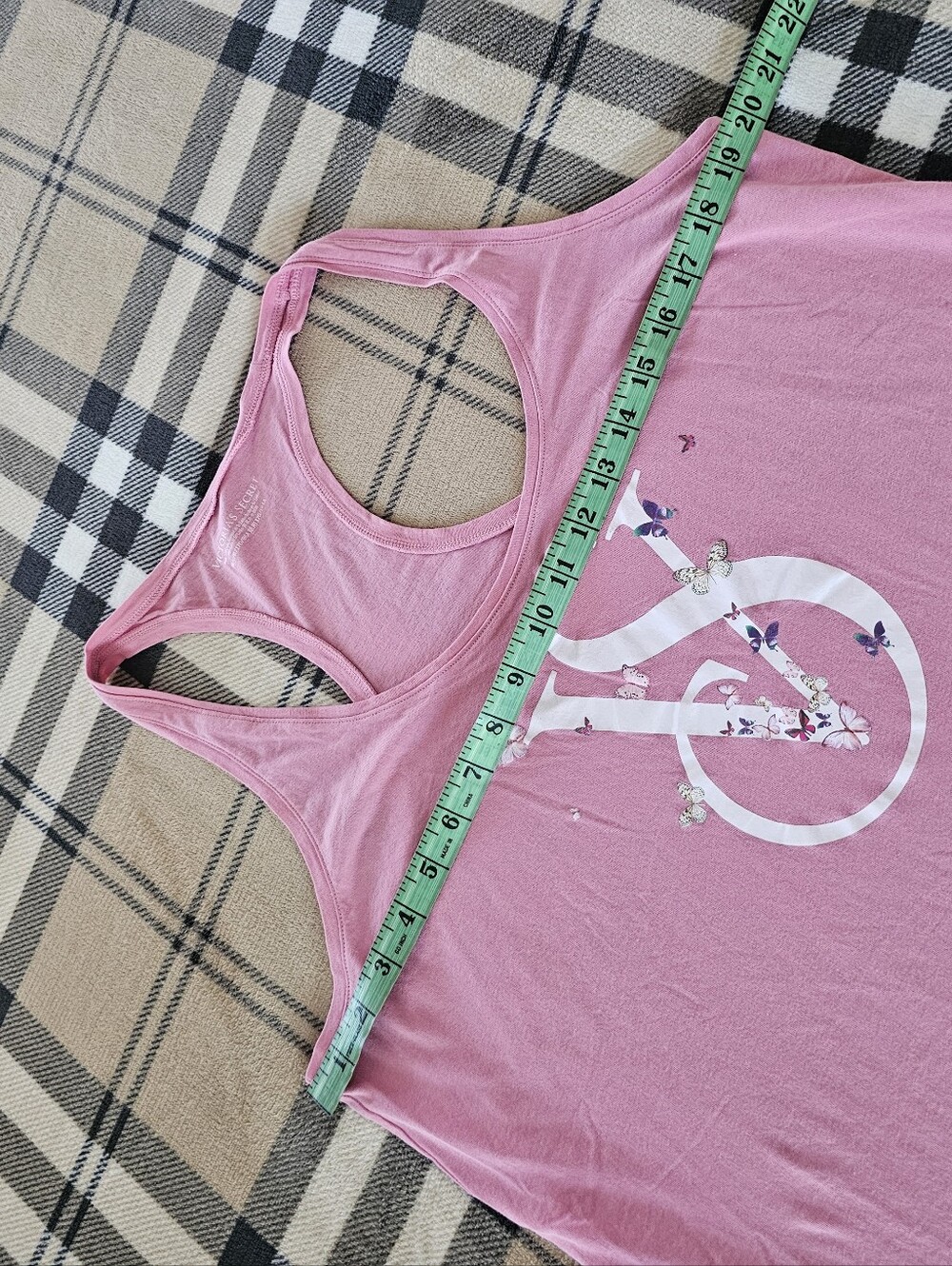 Victoria's Secret Pink Sleeveless Logo Sleep Maxi - Picture 7 of 8